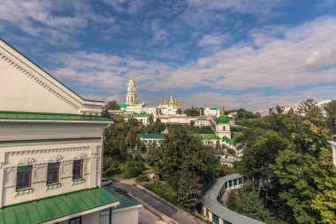 Kiev - 28 Eylül 2018: Pechersk Lavra Ortodoks Kilisesi