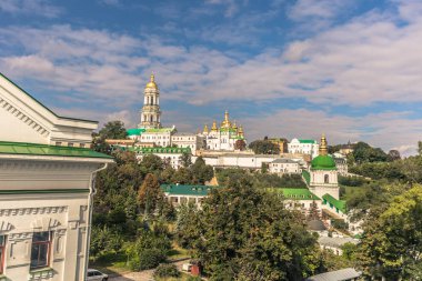 Kiev - 28 Eylül 2018: Pechersk Lavra Ortodoks Kilisesi