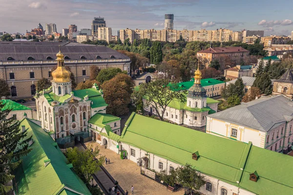 Κίεβο-28 Σεπτεμβρίου, 2018: πανοραμική θέα του Ορθόδοξου Pecher — Φωτογραφία Αρχείου