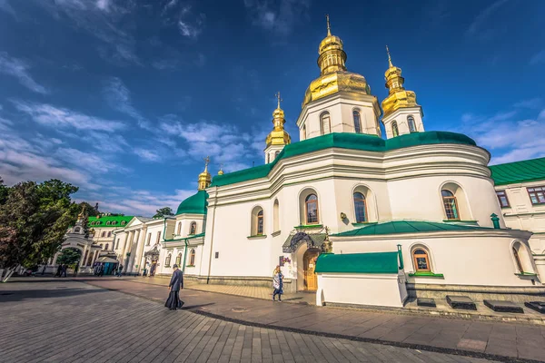 Kiev - 28 Eylül 2018: Pechersk Lavra Ortodoks Kilisesi — Stok fotoğraf