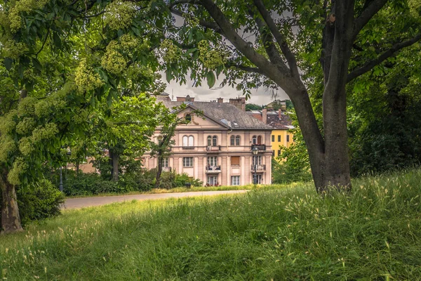 Будапешт - 22 июня 2019 года: Традиционные дома на стороне Буды — стоковое фото