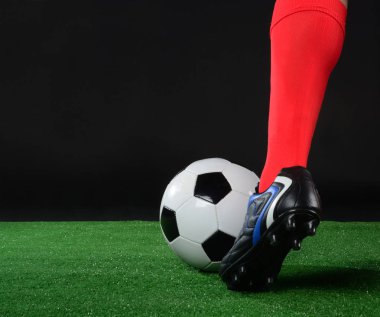 Futbolcu, detay ayaklar