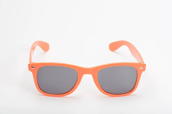 Sunglasses Orange White Background — Stock Photo, Image