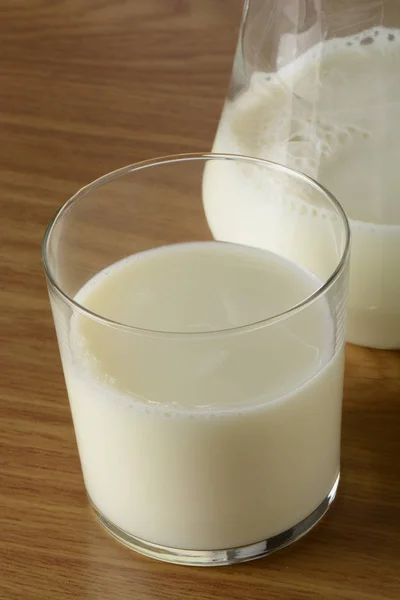 Склянка Молока Деталь — стокове фото