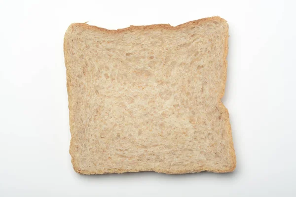 Bochník Chleba Bílém Pozadí — Stock fotografie