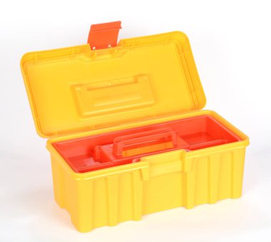 beyaz zemin üzerinde araç kutusu