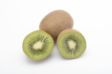 Beyaz arkaplanda Kiwi