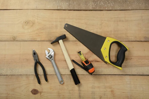 Variety Tools Top View — Stock Photo, Image