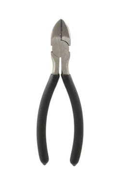 Beyaz arka planda izole edilmiş Diagonal kesme penleri