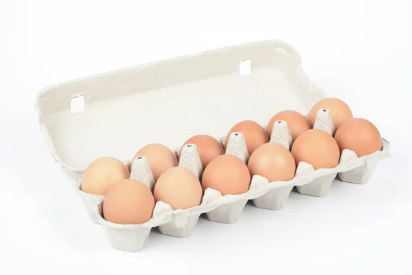 Yumurta kartonu yakın çekim 