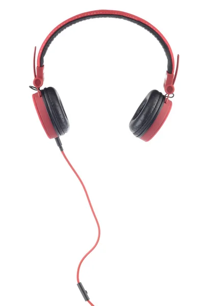 Ein rotes Headset — Stockfoto