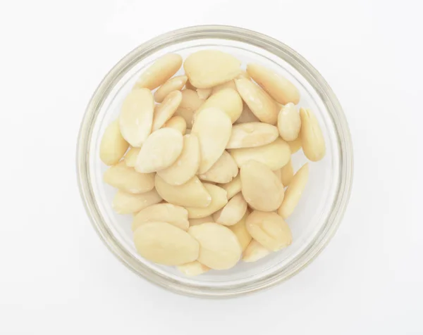 Some raw almonds — Stock Photo, Image