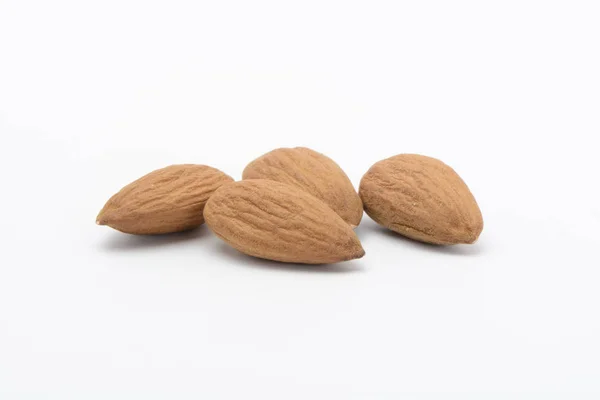 Natural almonds, detail — Stock Photo, Image