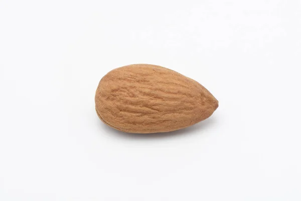 Natural almonds, macro — Stock Photo, Image