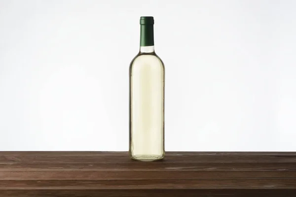 Bottiglia di vino bianco — Foto Stock