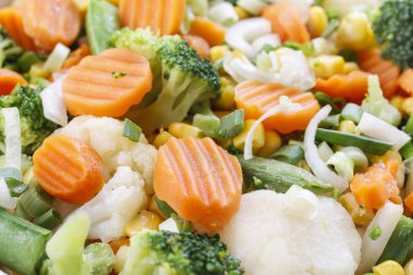 Çiğ sebze arka plan. Sağlıklı gıda