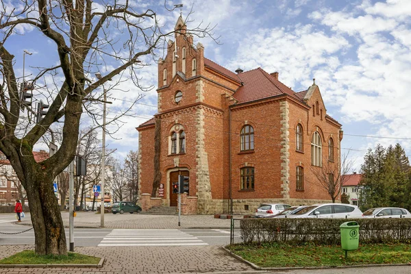 いるので Jordanow ポーランドの市庁舎 — ストック写真