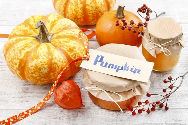 Kavanoz kabak reçeli. Sağlıklı gıda