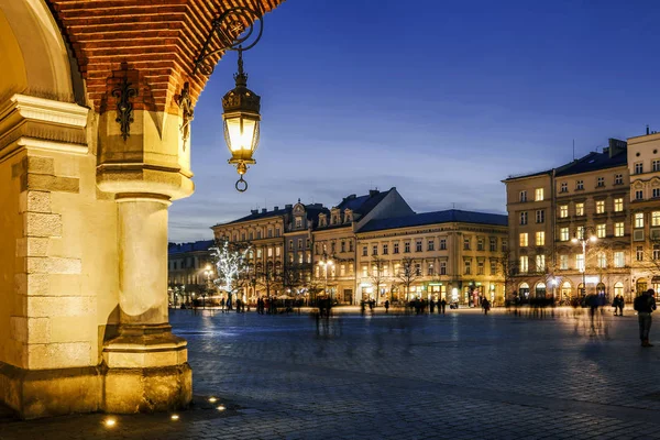 Sukiennic Rynku Głównego Rynek Kraków Polska — Zdjęcie stockowe