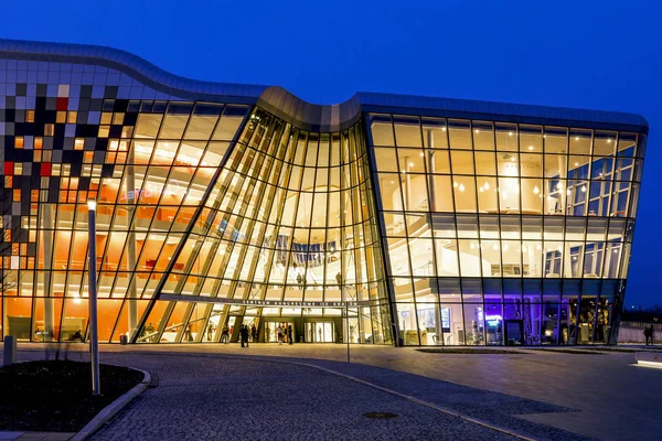 Kongresové Centrum Krakov Mezinárodní Konference Zábavy Krakově Polsko — Stock fotografie