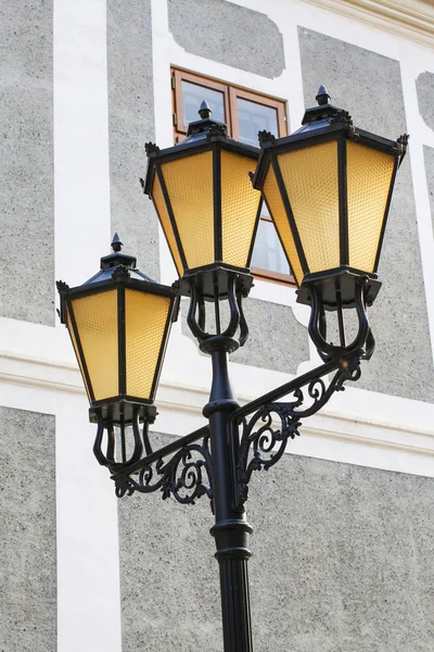 Lanterna Rua Vintage Estilo Retro — Fotografia de Stock