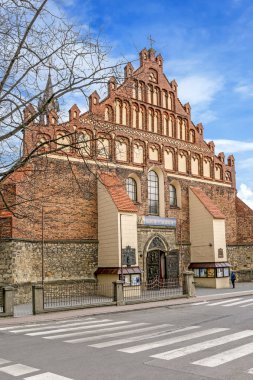 Bochnia, Polonya-Nisan 02, 2017: St. Nicholas Bazilikası