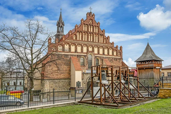 BOCHNIA, POLONIA - 02 DE ABRIL DE 2017: Basílica de San Nicolás —  Fotos de Stock