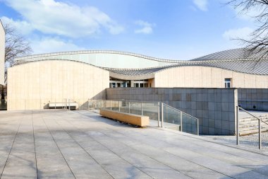 Krakow, Polonya-11 Şubat 2017: Manggha Japon A Müzesi