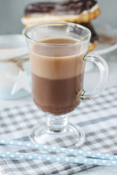 Chocolate líquido quente . — Fotografia de Stock