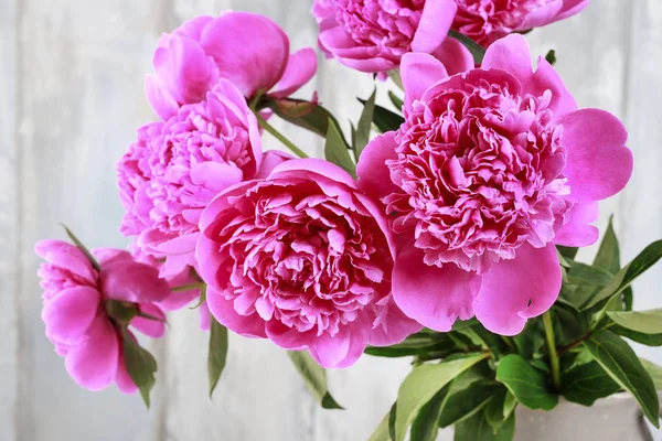 Букет розовых пионов. — стоковое фото