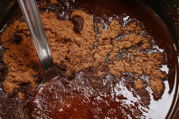 Como fazer biscoitos de chocolate — Fotografia de Stock