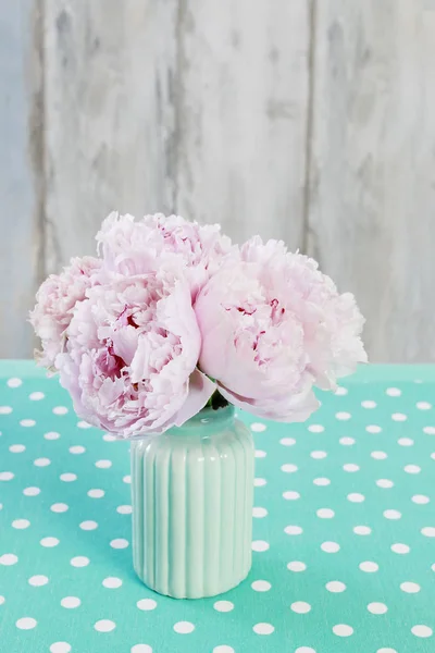 Bouquet of pink peonies. — Stock Photo, Image