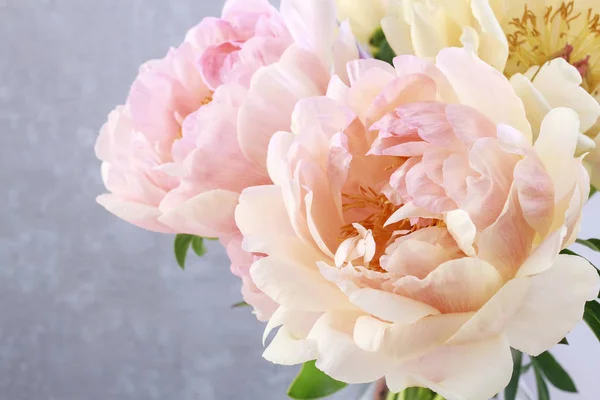 Bouquet of pink peonies. — Stock Photo, Image