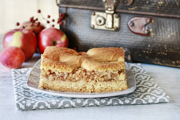 Torta di mele, torta — Foto Stock