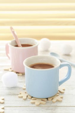 sıcak çikolatalı içecek