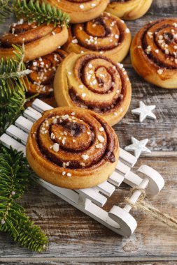 kanelbulle - İsveç rulo tarçın