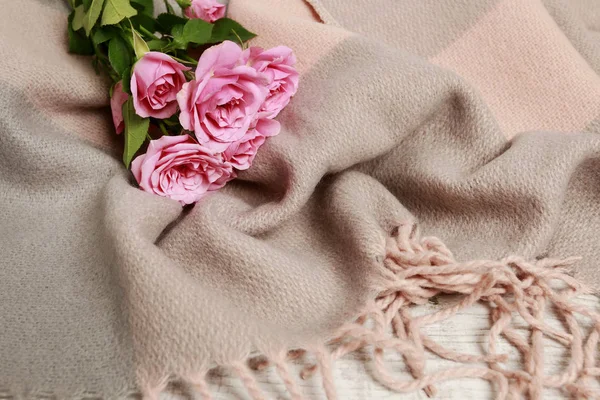 Couverture rose tendre — Photo