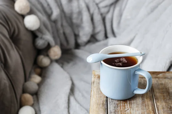 Tazza di tè caldo . — Foto Stock