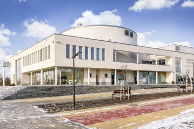 Krakow, Polonya - 20 Ocak 2018: Jagiellonian Üniversitesi. 