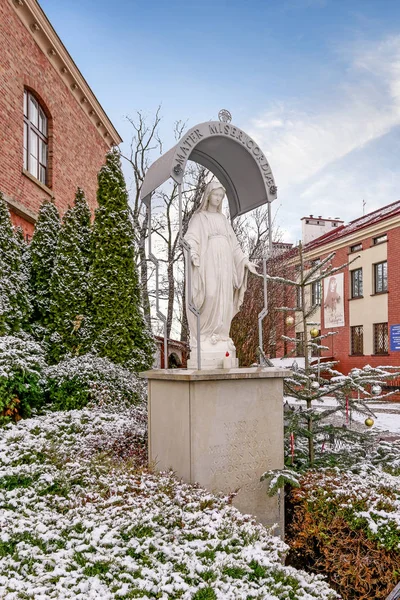 KRAKOW, POLAND -JANUARY 20, 2018: The Divine Mercy Sanctuary, Ro — Stock Photo, Image