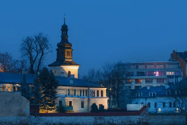Κρακοβία, Πολωνία-24 Δεκεμβρίου, 2017: Αβαείο Νορμπερίνες — Φωτογραφία Αρχείου