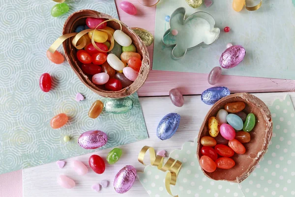 Chocolate Easter sweets. — Stock Photo, Image
