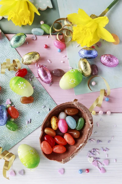 Chocolate Easter sweets. — Stock Photo, Image