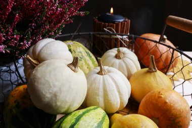 Tel sepeti kabak ile.