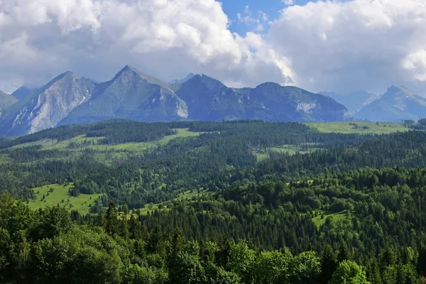 Montanhas Tatra na Polônia . — Fotografia de Stock