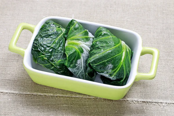 Stuffed cabbage dish. — Stock Photo, Image