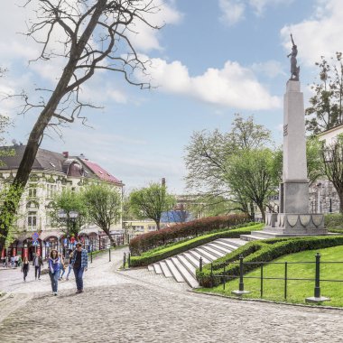 Cieszyn, Polonya - 16 Nisan 2016: Castle hill