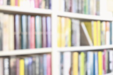 Bulanık Kütüphane arka plan. 