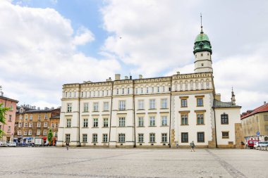 Krakow,Polonya - 11 Mayıs 2018: Kanalizasyon Udziela Etnografik M