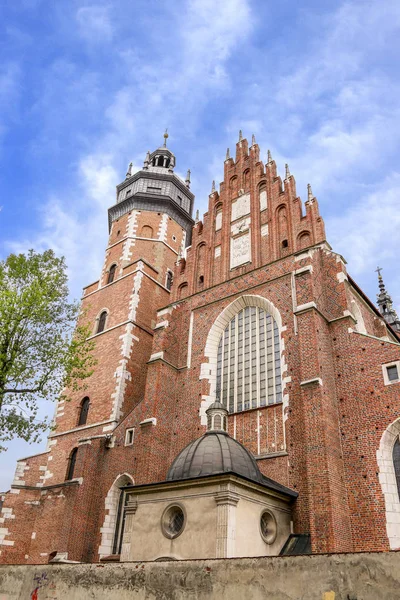 克拉科夫，波兰 - 2018年5月11日：科珀斯克里斯蒂教堂 — 图库照片